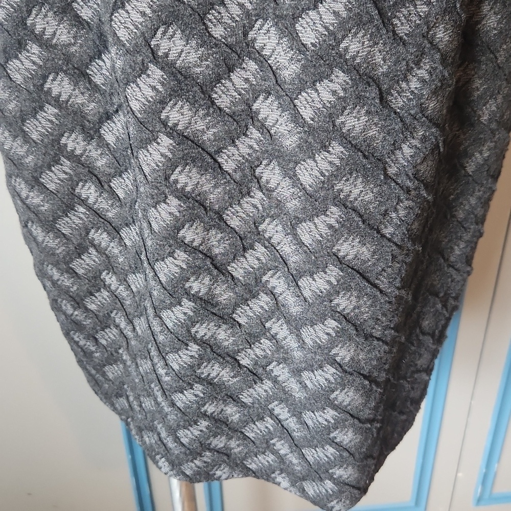 Connected Apparel Basketweave Textured Dress - Picture 5 of 13